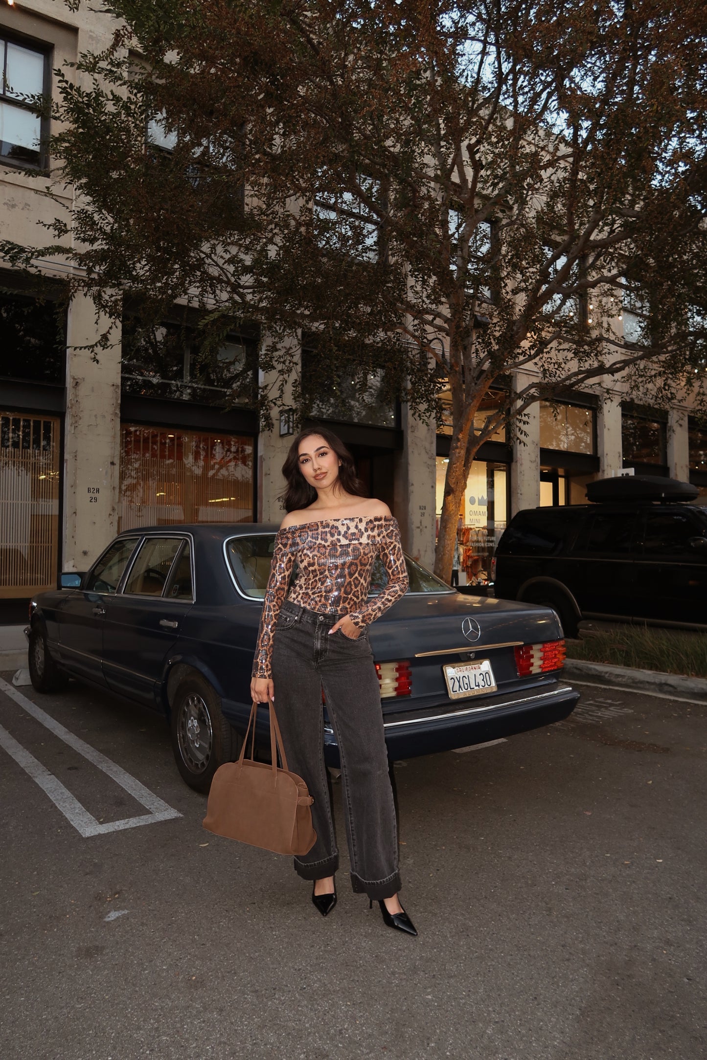 Out and About Leopard Top