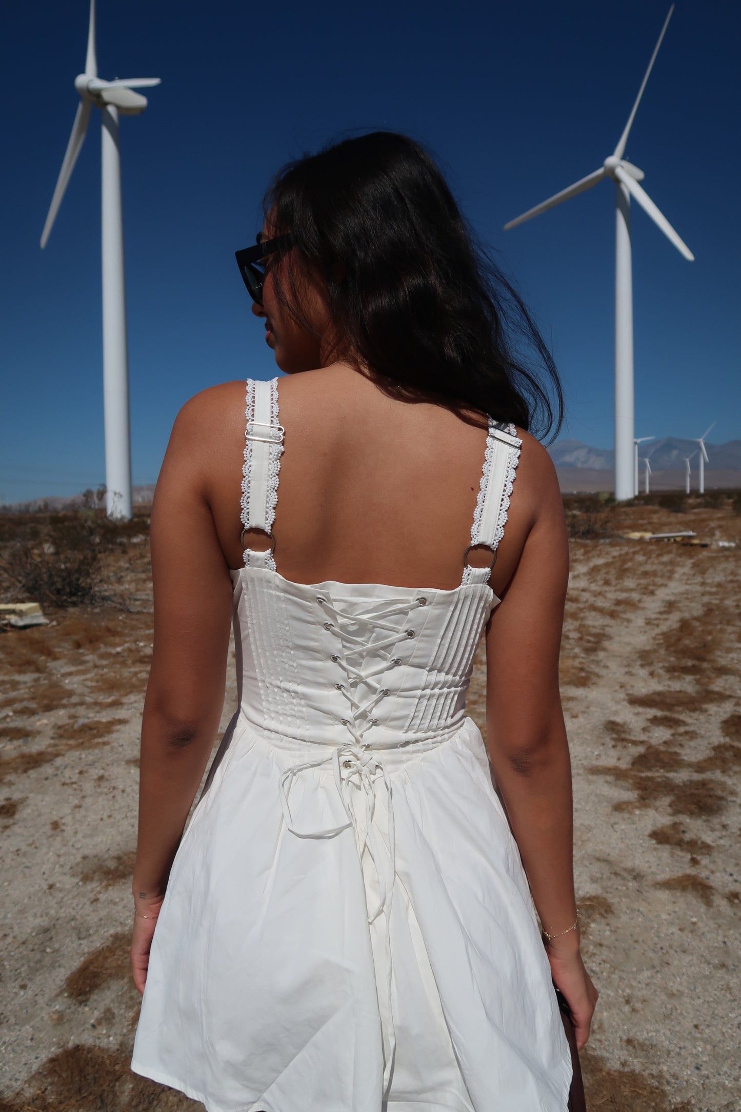 Antique White Dress