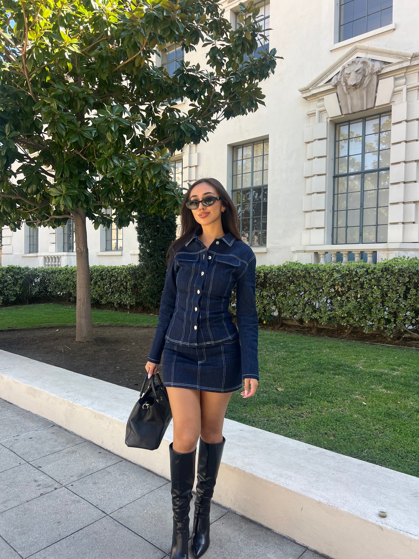 DENIM TOP JACKET