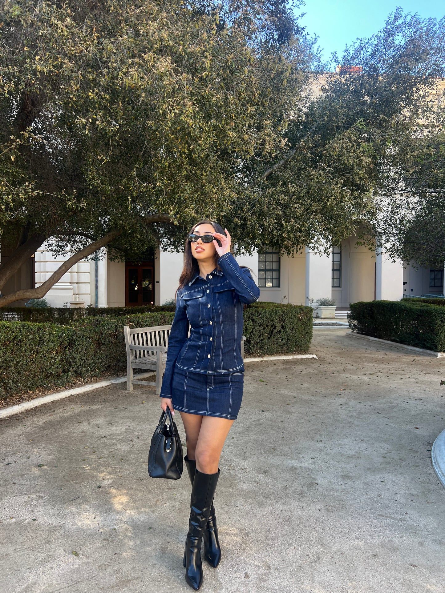 DENIM SKIRT