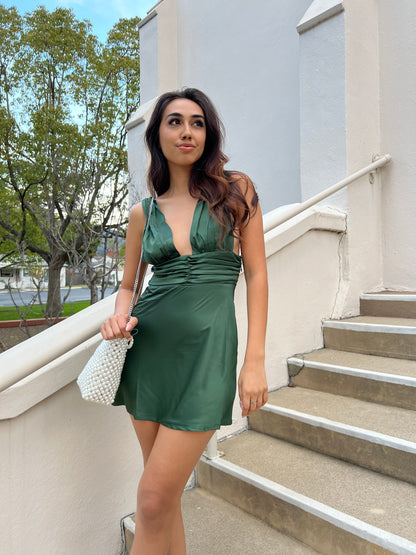 Olive Martini Dress