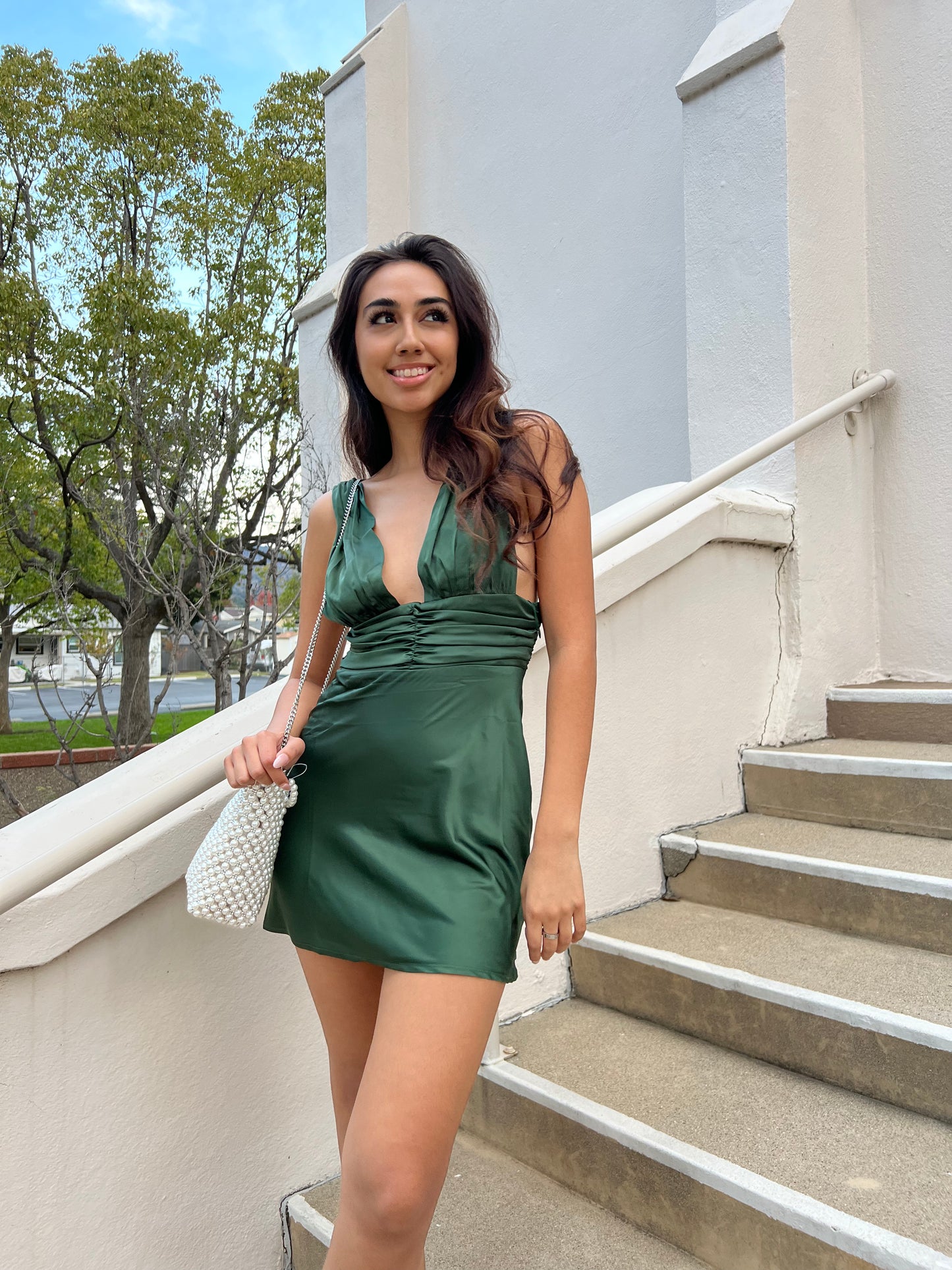 Olive Martini Dress